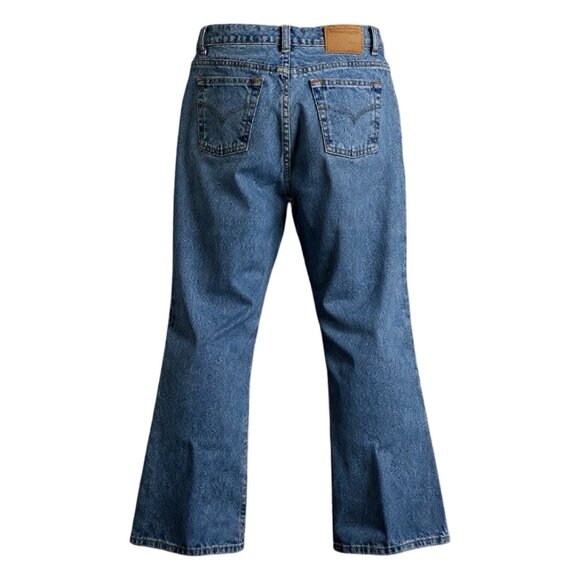 Vintage Y2K Levis 515 Jeans Mens Lower Rise Bootcut Red Tab - Picture 4 of 13